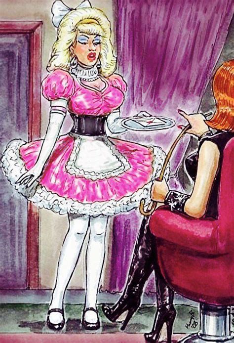 cartoon crossdressers|sissy art pinups .